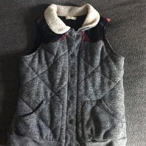 Warm woodsy vest
